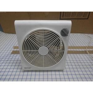 Vintage Holmes Desk Fan White Model HABF-110 Retro Tested Works 2 Speed